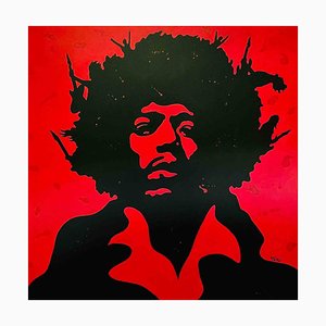 Salvatore Petrucino, Jimi, Painting, 2022