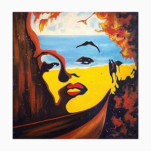 Salvatore Petrucino, Surreal Marilyn, Painting, 2022