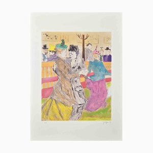 Martine Goeyens, The Dance, Lithograph, 2000s