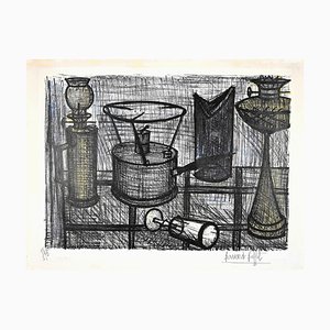 Bernard Buffet, Lampe, Lithographie, 1954