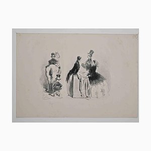 Gustave Doré, Ménagerie Parisienne, litografía, 1854