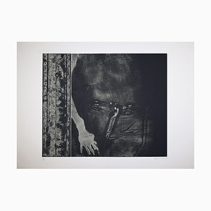 George Segal, Girl in Doorway, Eau-forte, 1976