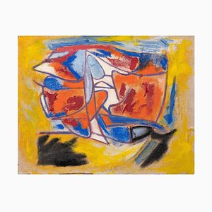 Giorgio Lo Fermo, Composición abstracta, Pintura al óleo, 2018