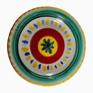 Italienische Vintage Keramik Teller, 1960, 8 . Set