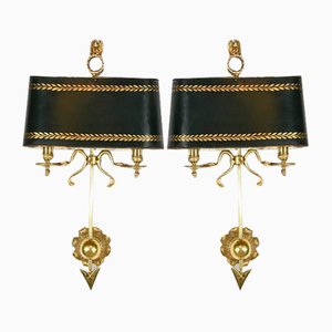 Empire Style Wall Lights, Set of 2