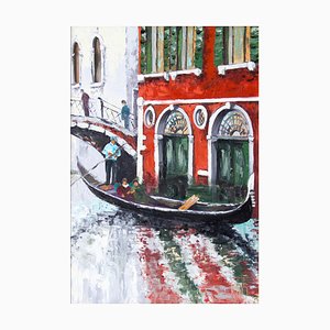 Michèle Kaus, Gondola, 2020, Acrylic on Canvas