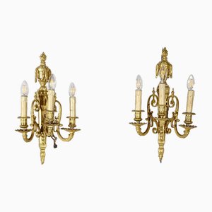 Louis XVI Style Wall Lamps, Set of 2