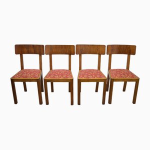 Chaises Vintage, Italie, 1930s, Set de 4