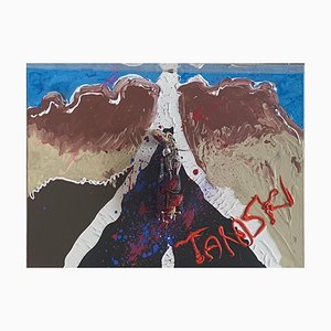 Taraski, HD, Acryl auf Leinwand mit Applikationen, 2014