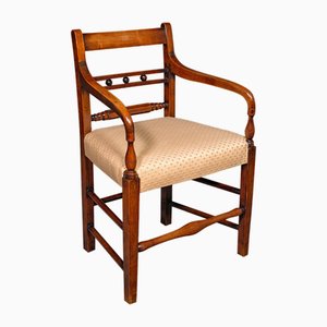 Antique English Armchair in Fruitwood, 1870