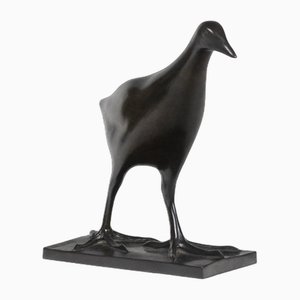 Poule d'Eau en Bronze par François Pompon, 2006