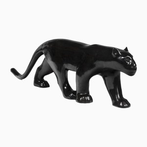 Großer Schwarzer Panther aus Bronze von François Pompon, 2006