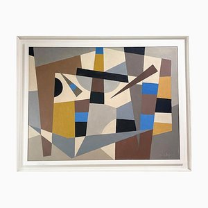 Armilde Dupont, Composition, 1970s, Huile sur Toile