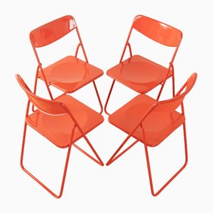 Vintage Chairs by Niels Gammelgaard, 1970s, Set of 4