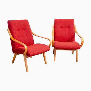 Set of Mid-Century Armchairs by Jaroslav Šmídek for Jitona, 1960s