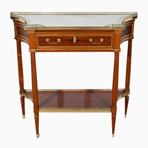 Small Louis XVI Mahogany Console Table