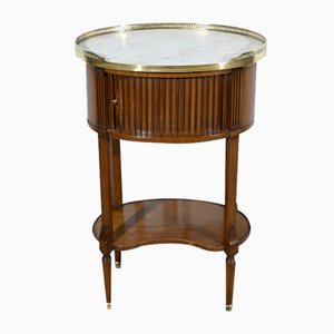 Small Mahogany Drum Table