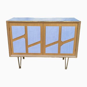 Credenza vintage in legno, anni '70