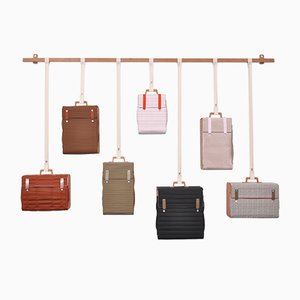 Tassenkast with 7 Bags by Lotty Lindeman