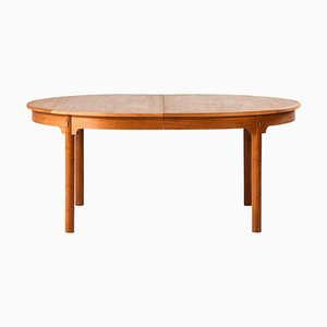 Table de Salle à Manger en Teck et Laiton par Børge Mogensen, 1959