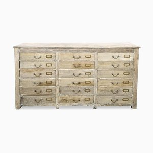 Wooden Buffet with 18 Drawers