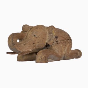 Sculpture of Elephant, Burma, 1890s