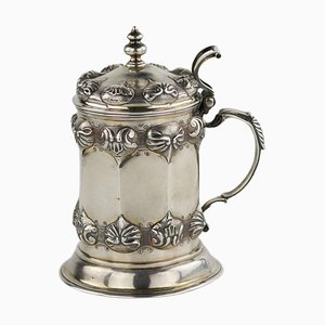 Russian Silver Mug in the style of Roman-Gothic Historicism, 1839