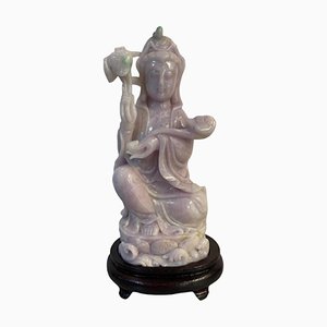 Chinese Lavender Jade Sculpture