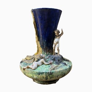 Ceramic Vase from Loretz Milano, 1900s