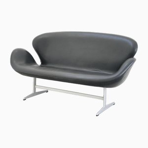 Divano Swan nr. 3321 vintage di Arne Jacobsen per Fritz Hansen Rar, anni '60