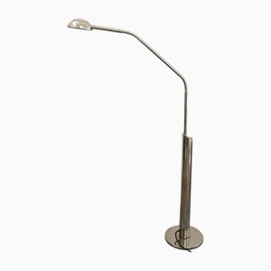 Yon Floor Lamp in Nickel by Florian Schulz, 1990s