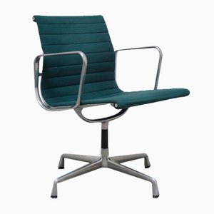 Petrol EA108 Swivel Desk Chair by Charles & Ray Eames for Vitra, 1958