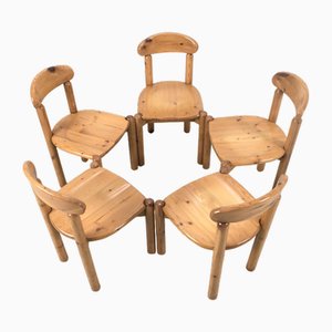 Chaises par Rainer Daumiller pour Hirtshals, Set de 5