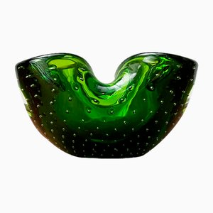 Vintage Italian Bullicante Murano Glass Bowl