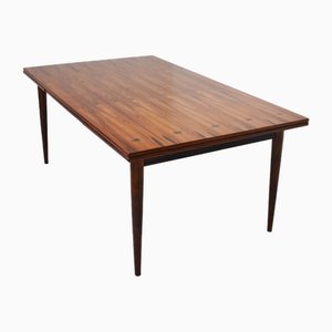 Large Extendable Table in Rosewood attributed to Arne Vodder for Sibast, Denmark, 1960s