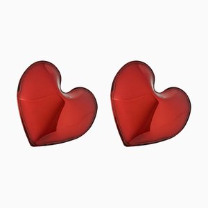 Cintres Gonflés True Red Heart par Zieta, Set de 2