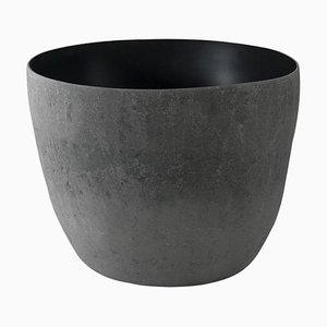 Black Vaso Vase by Imperfettolab