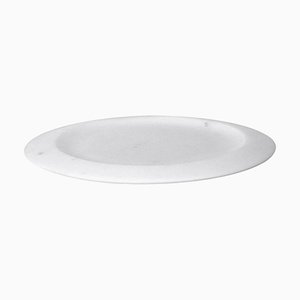 Piatto Piano #2 Dining Plate in White by Ivan Colominas