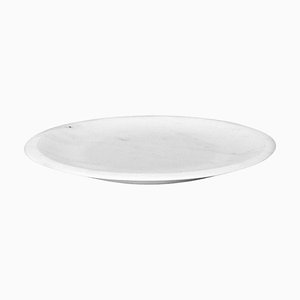Piatto Piano #1 Dining Plate in White by Ivan Colominas