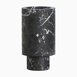 Black Inside Out Vase by Karen Chekerdjian