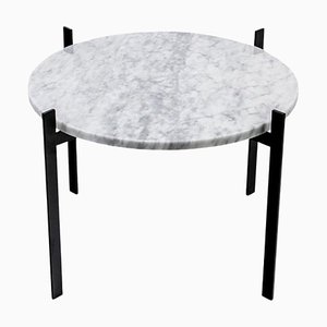Table Simple Deck en Marbre de Carrare Blanc par OxDenmarq