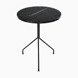 Medium All for One Black Marquina Marble Table by OxDenmarq