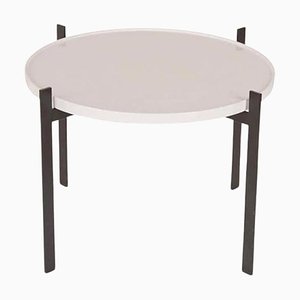 Ancient White Porcelain Single Deck Table by OxDenmarq