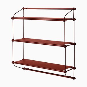 Parade 3 Shelves in Oxide Red by Warm Nordic