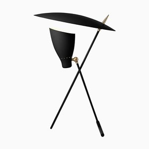 Lampe de Bureau Silhouette Noir Noir par Warm Nordic