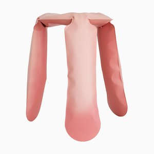 Pink Matt Plop Standard Cotton Candy Stool by Zieta