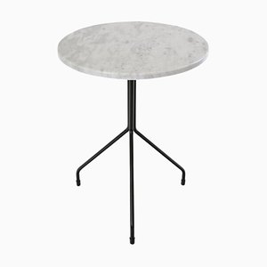 Medium All for One White Carrara Marble Table by OxDenmarq