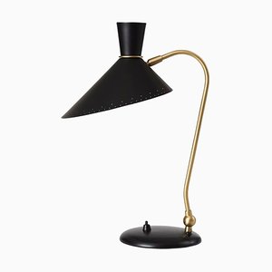 Schwarze Bloom Noir Tischlampe von Warm Nordic