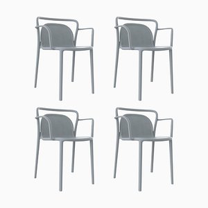 Grey Chairs by Mowee, Set of 4