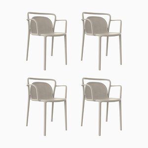 Classe Cream Chairs by Mowee, Set of 4